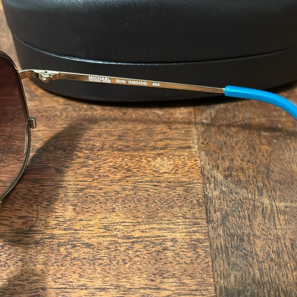 Michael Kors Sicily aviator sunglasses Y2K - Picture 2 of 4